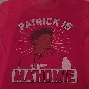 Patrick Mahommes Graphic Red Men's T-Shirt